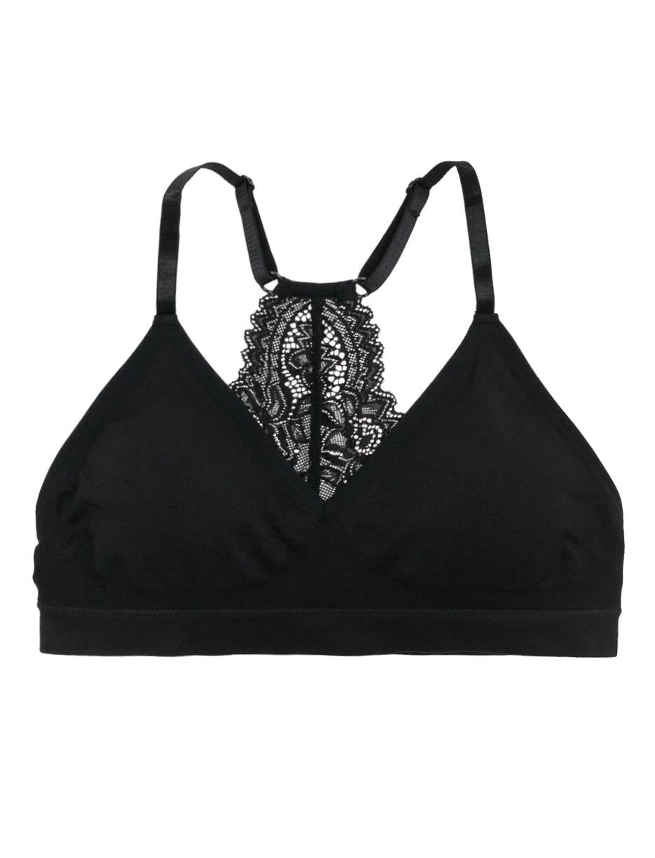 Mandarine & Co. Bralette with Lace -  – Head Shoulders Knees and  Toes