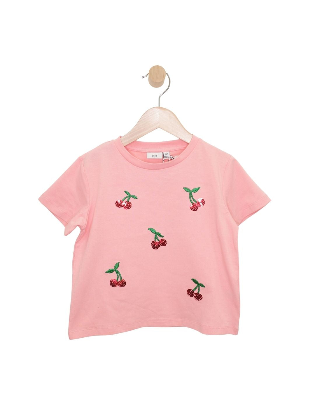 M.I.D Strawberry Sequin Top