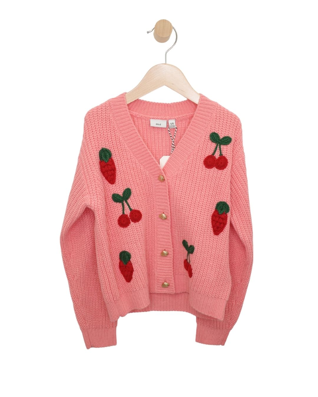 M.I.D Strawberry Cardigan