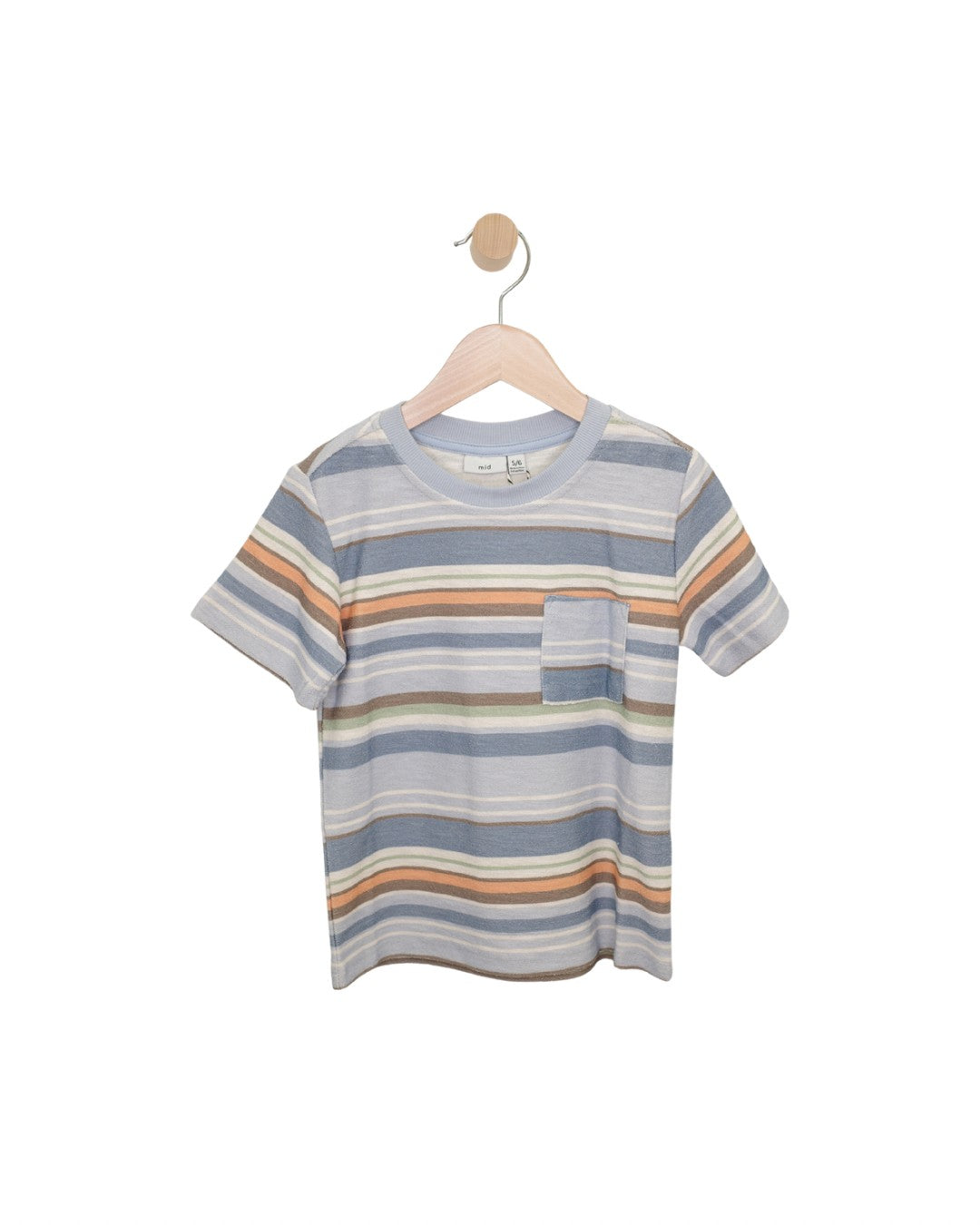 M.I.D Stripe Pocket Tee