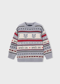 Mayoral Jacquard Sweater 4308
