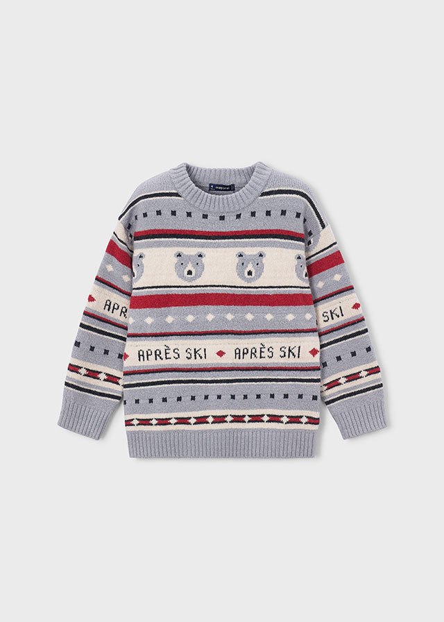 Mayoral Jacquard Sweater 4308