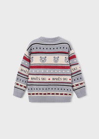 Mayoral Jacquard Sweater 4308