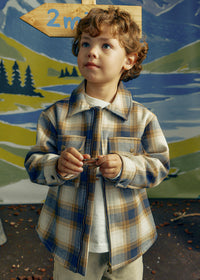 Mayoral Plaid Jacket 4466