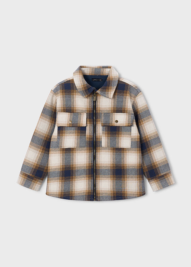 Mayoral Plaid Jacket 4466