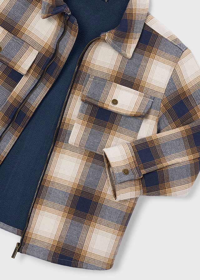 Mayoral Plaid Jacket 4466