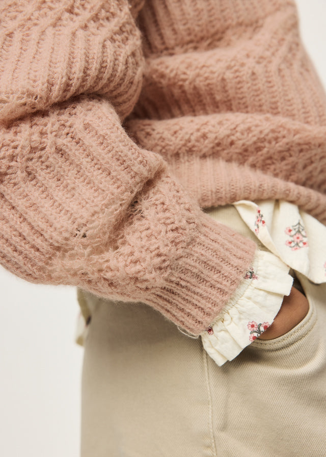 Mayoral Pointelle Sweater 7335