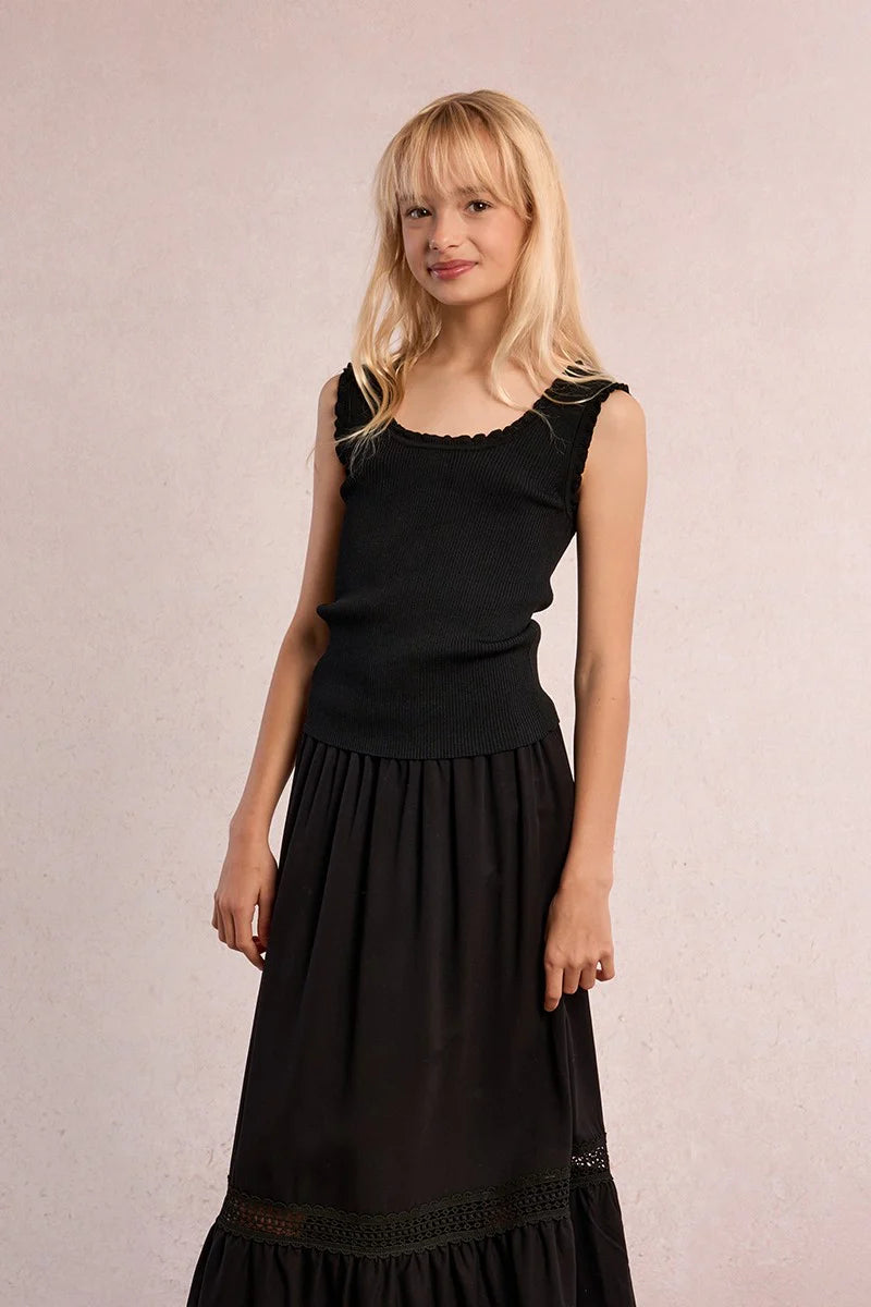 Molly Bracken Girls Knitted Tank Top