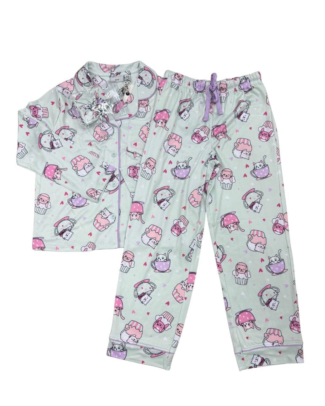 M.I.D PJ Set with Scrunchie