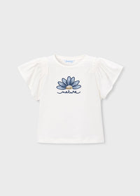 Mayoral T-Shirt with Appliqué 3004