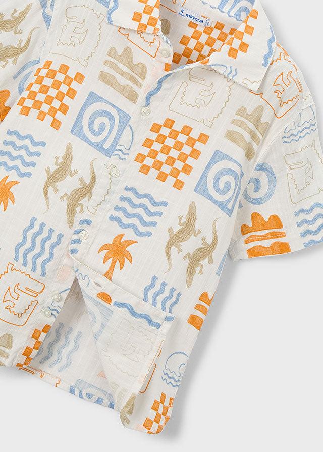 Mayoral Printed Shirt 3115