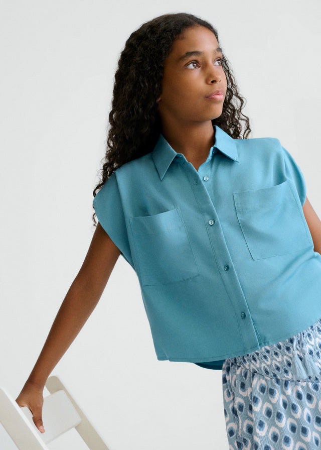 Mayoral Loose Fit Blouse 6158