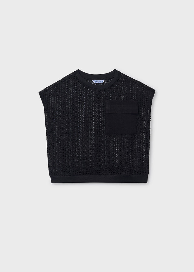 Mayoral Knit Top with Tank Top 6160