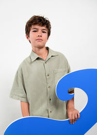 Mayoral Boston Kids Linen Shirt 6179