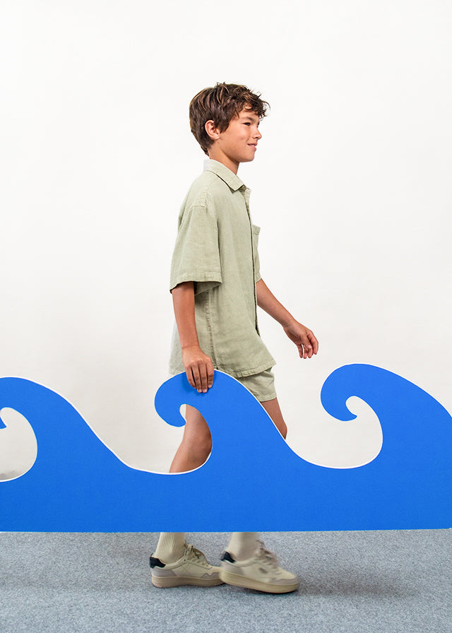 Mayoral Boston Kids Linen Shirt 6179