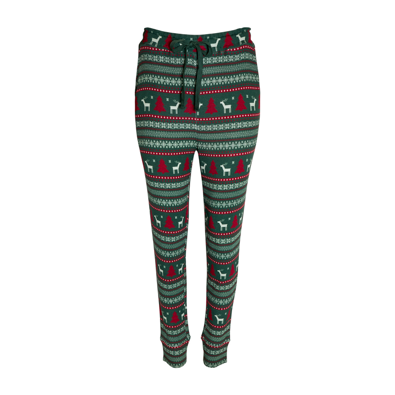 Posh Peanut Women's Holiday Fair Isle PJ Set