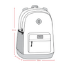 Deux Par Deux Smiley Girl Backpack