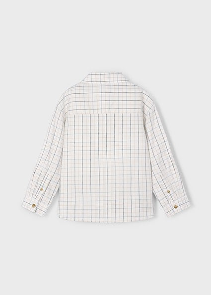 Mayoral Long Sleeve Button Down 4128