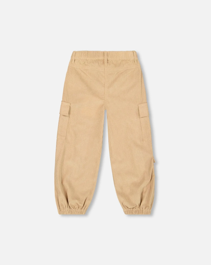 Deux Par Deux Corduroy Parachute Pants