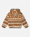 Deux Par Deux Reversible Mid-Season Sherpa Jacket