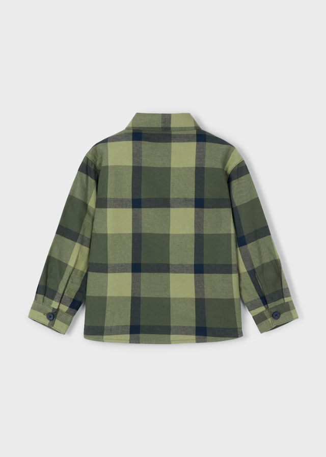 Mayoral Plaid Overshirt 4123