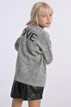 Molly Bracken Girl Love Knitted Cardigan