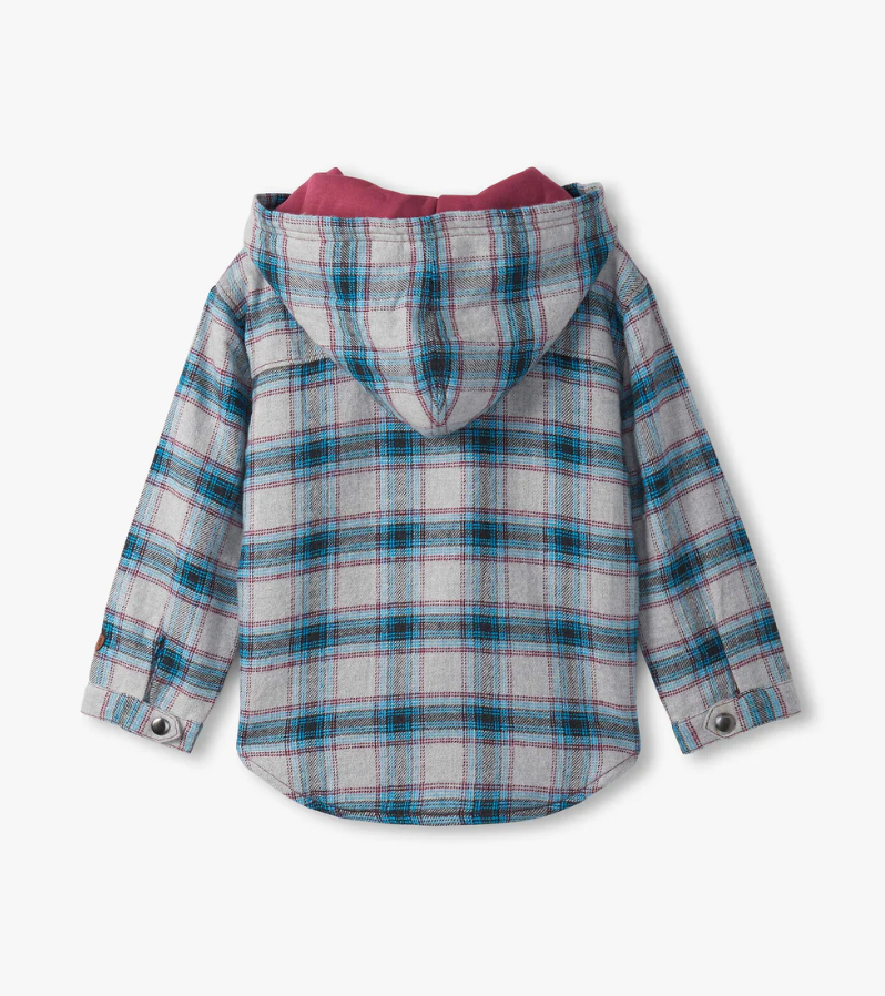 Hatley Plaid Lined Hooded Jacket