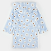 Petit Lem Daisy Print Plush Robe