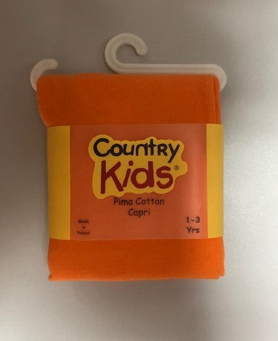 Country Kids Pima Cotton Capri Tights