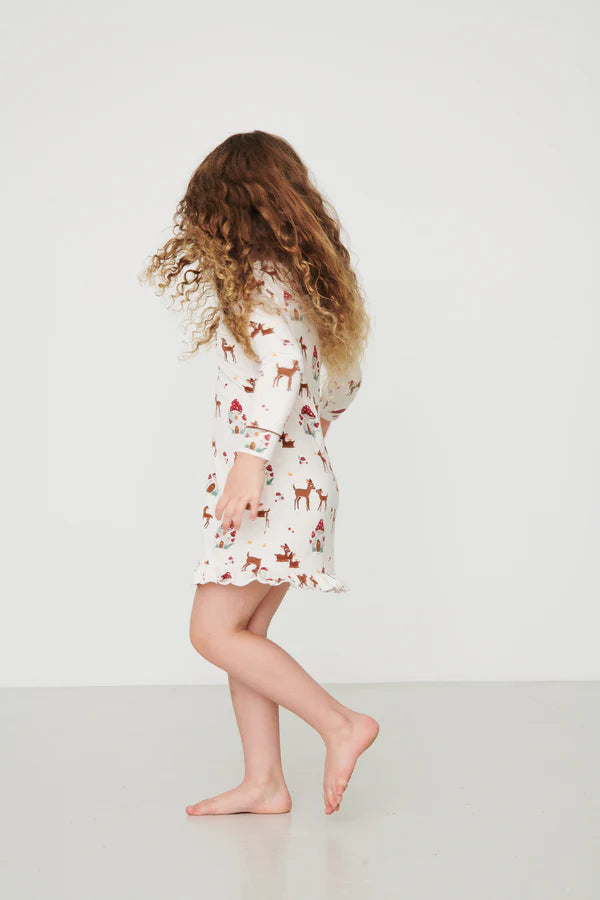 Bambi & Birdie Ruffled Sleep Dress