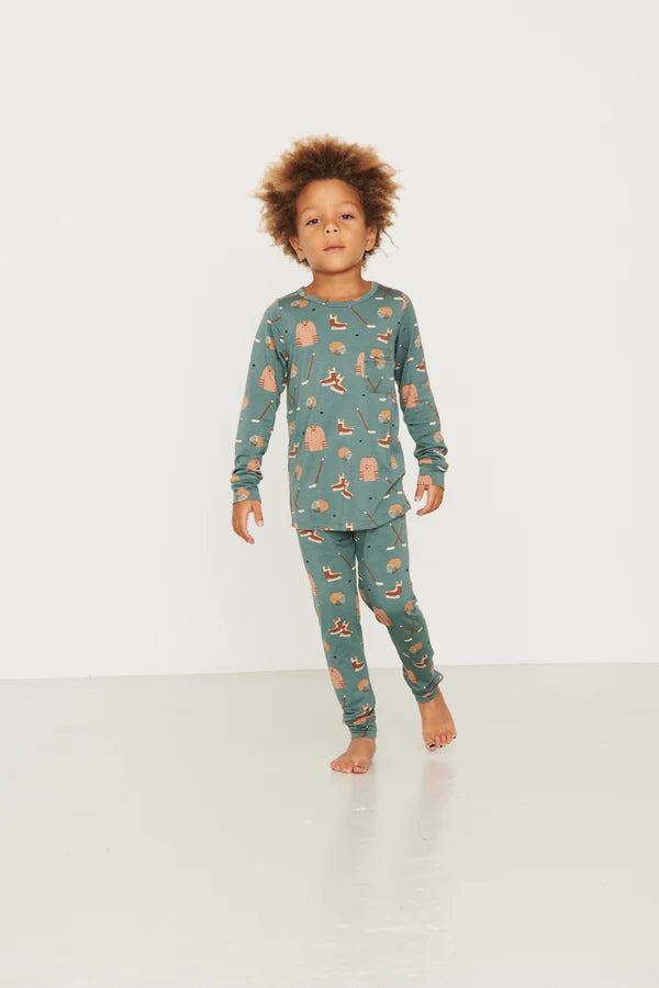 Bambi & Birdie Bamboo Hockey PJ Set