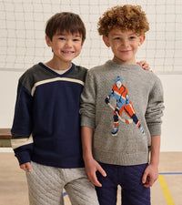 Hatley Hockey Crew Sweater