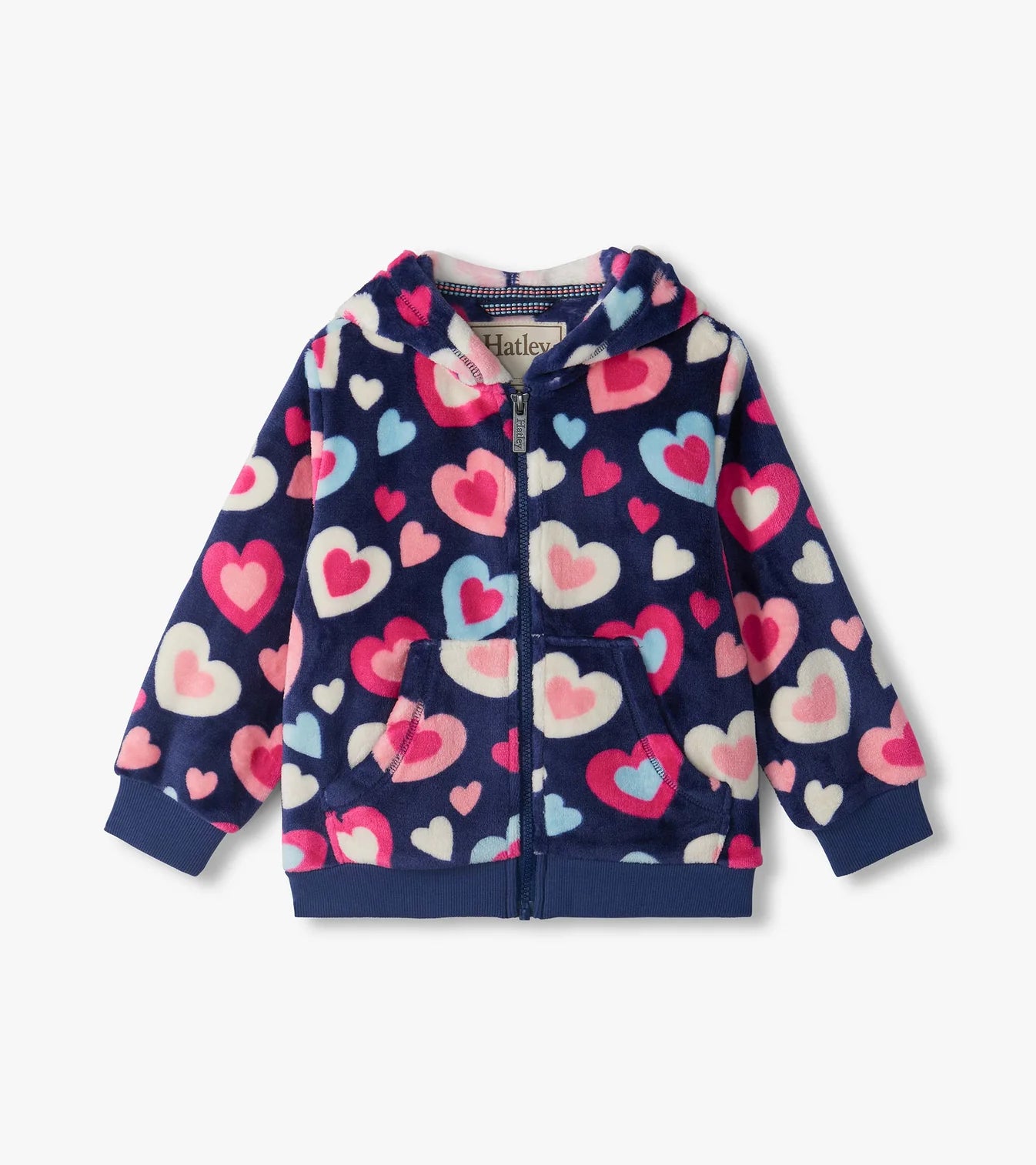 Hatley Soft Fleece Zip-Up Hoodie