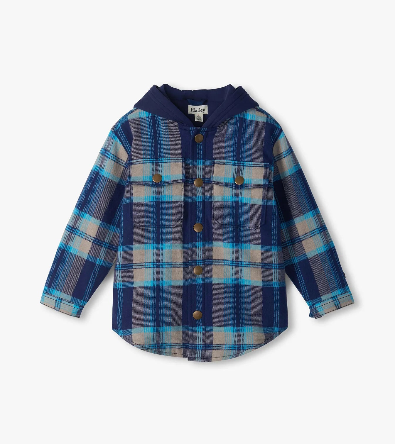 Hatley Plaid Flannel Hoodie