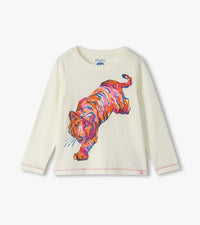 Hatley Fierce Tiger Long Sleeve Top