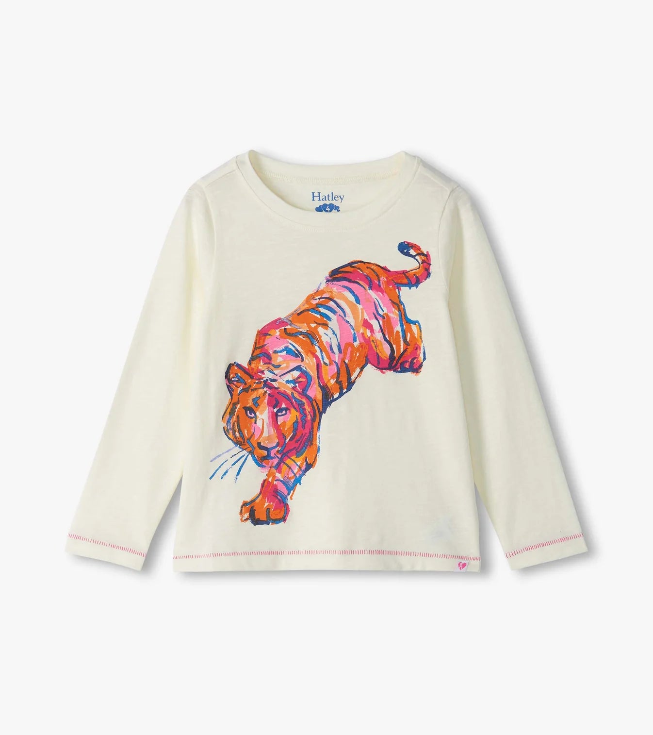 Hatley Fierce Tiger Long Sleeve Top