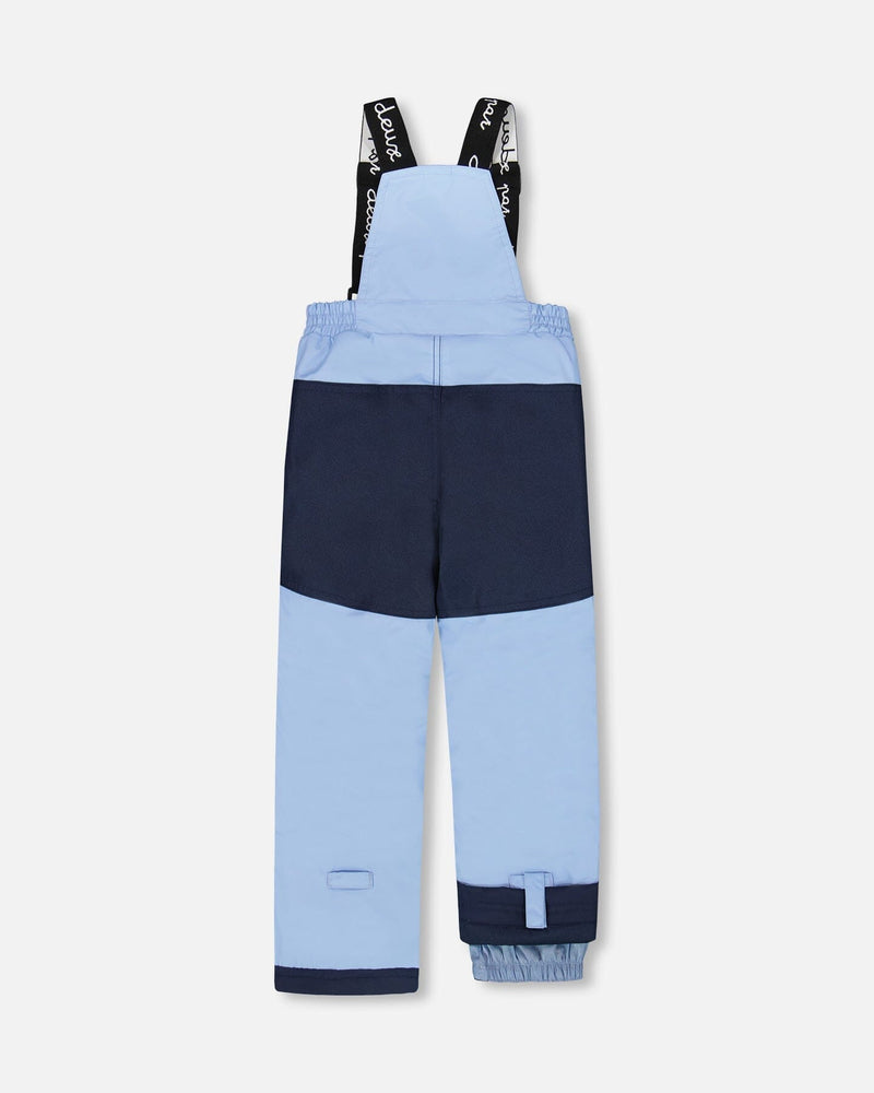 Two-Piece Discover Snowsuit With Printed Jacket Light Blue