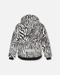 Two-Piece Teknik Snowsuit Zebra Print