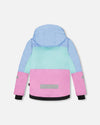 Two-Piece Teknik Snowsuit With Colorblocked Jacket And Solid Pant Black