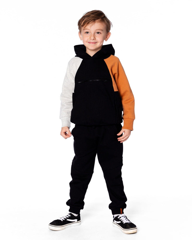 Fleece Sweatpants With Pockets Black