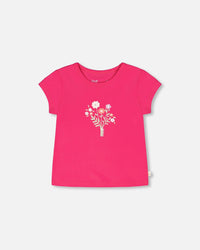 Organic Cotton Jersey T-Shirt Pink