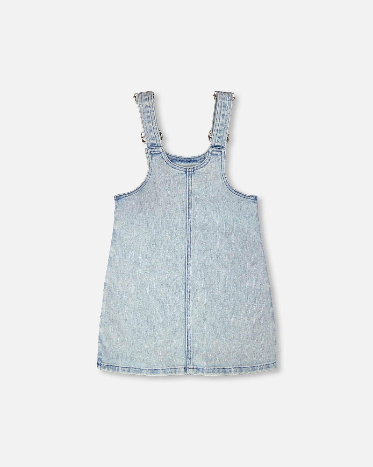 Light Blue Denim Overall Dress