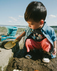 Organic Cotton Short Sleeve T-Shirt Blue