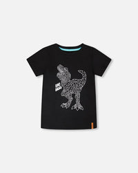 Deux Par Deux Dino Print T-Shirt