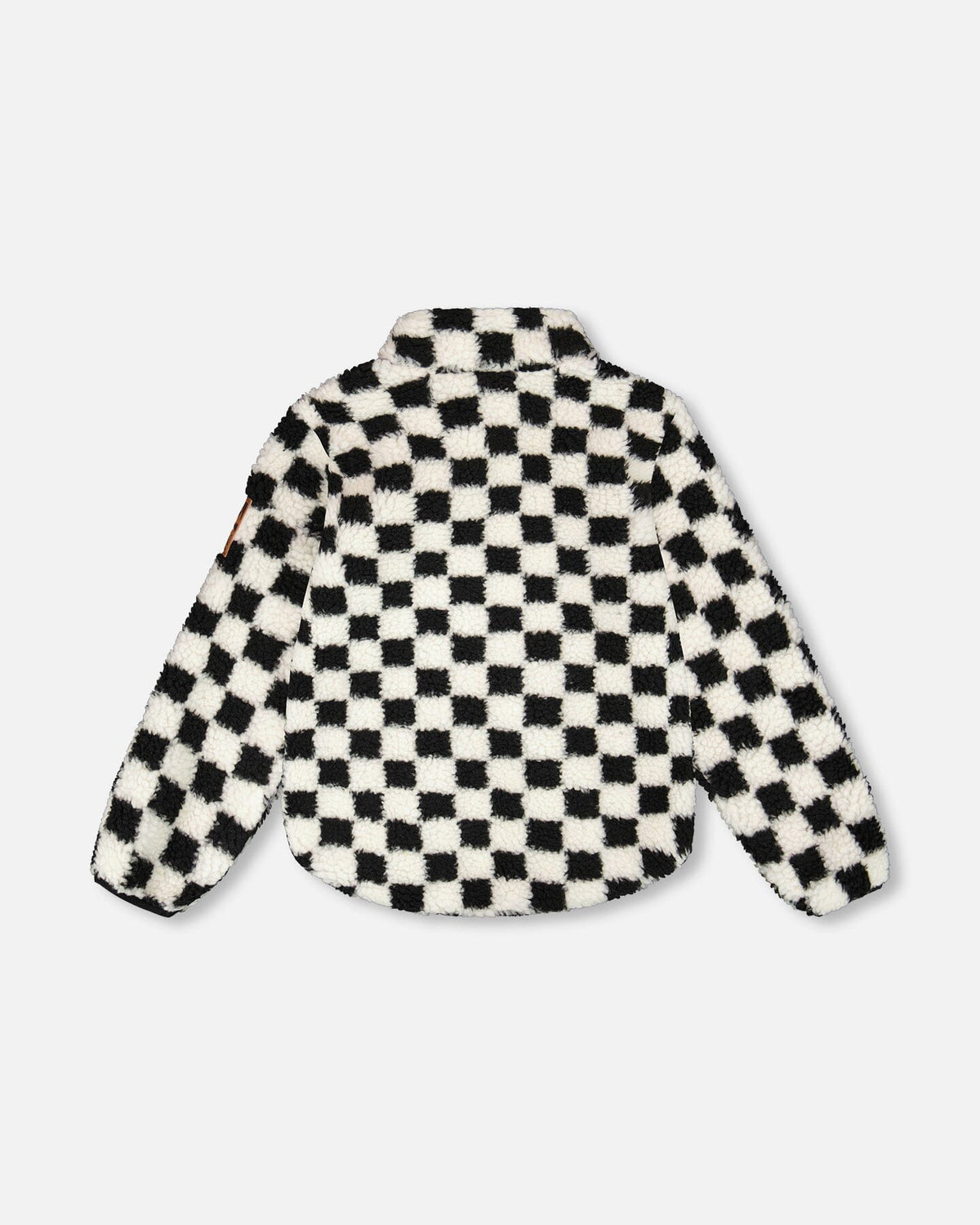 Sherpa Jacket Black Checkerboard