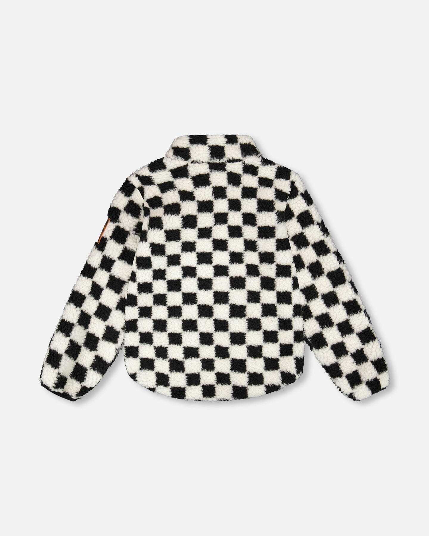 Sherpa Jacket Black Checkerboard