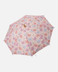 Umbrella Pink Butterfly Print