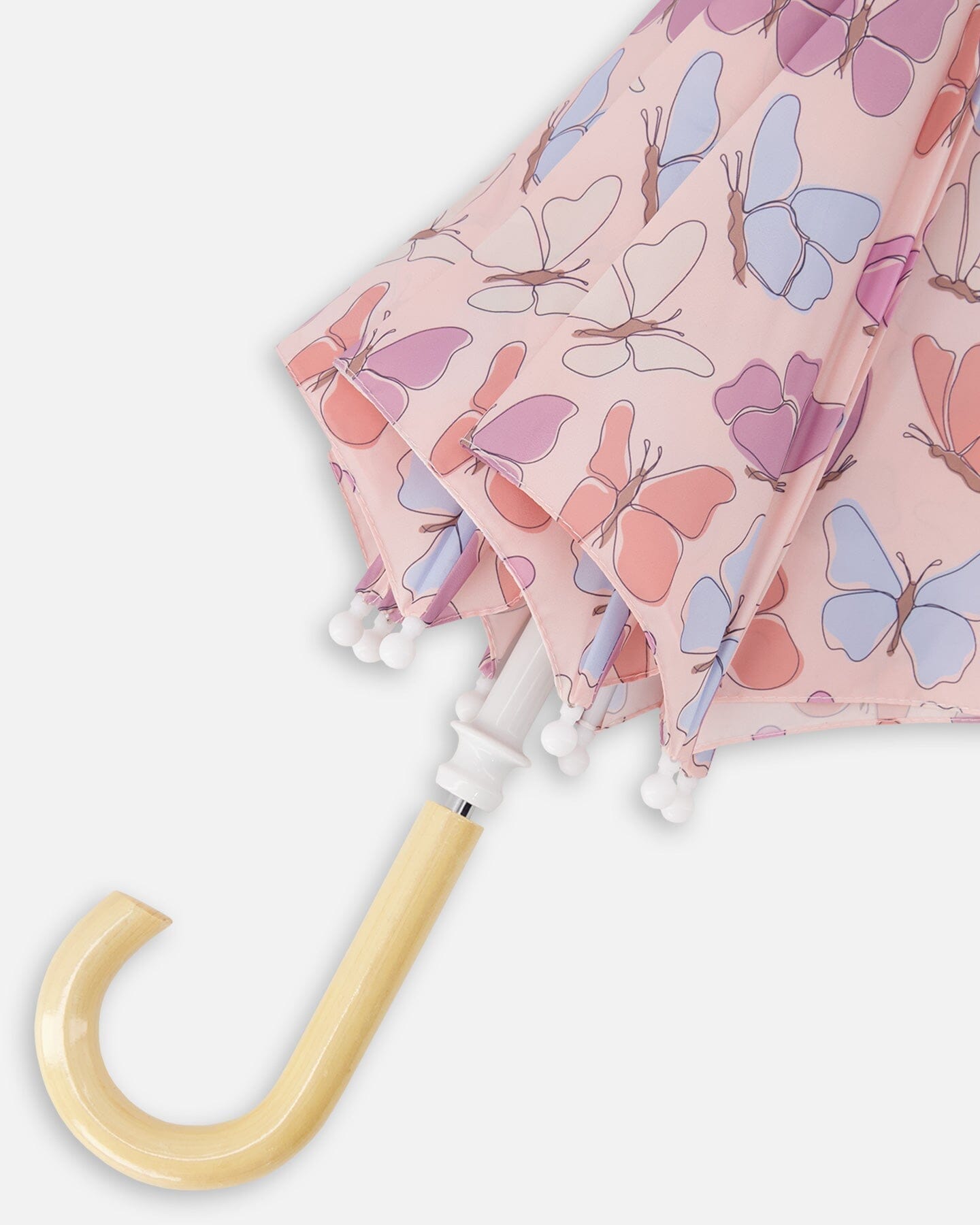 Umbrella Pink Butterfly Print