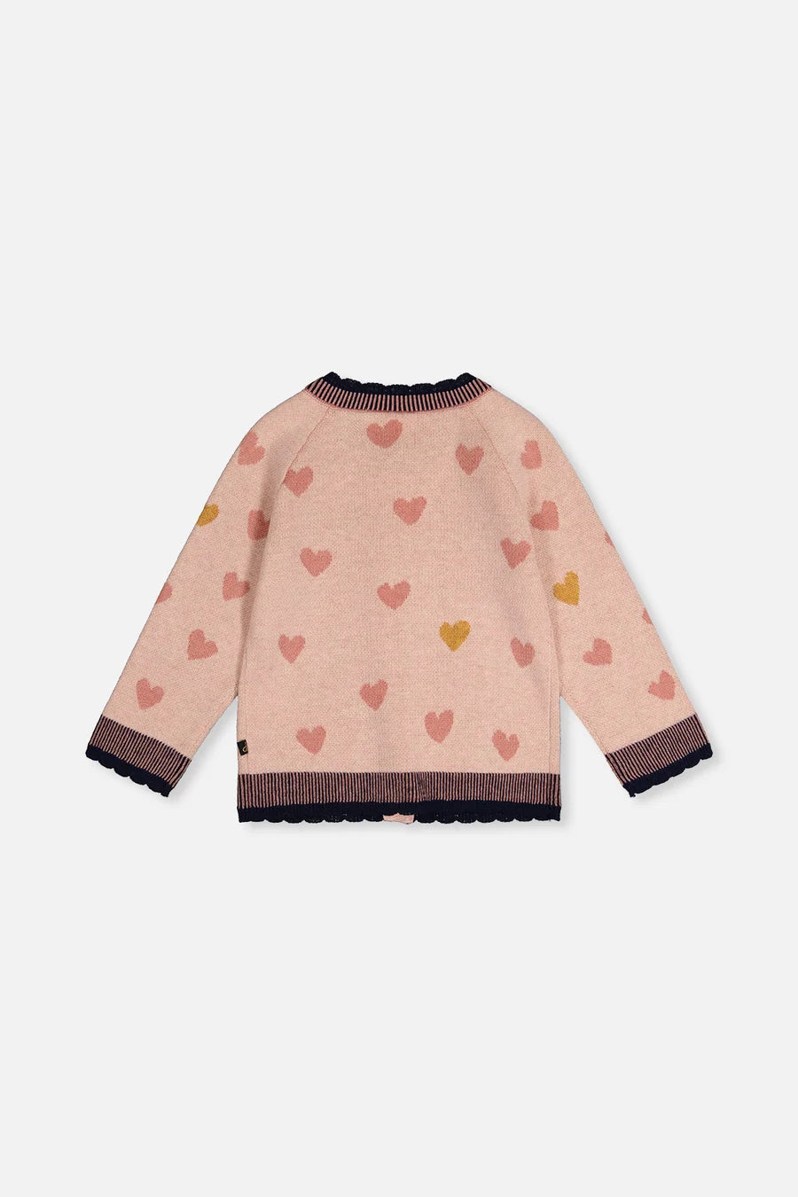 Deux Par Deux Knitted Jacquard Cardigan