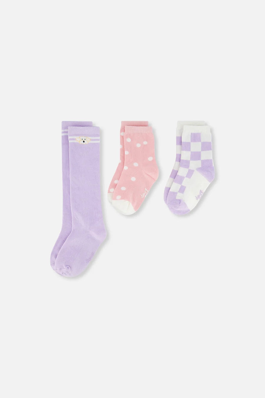 Deux Par Deux Socks (3 Pairs)